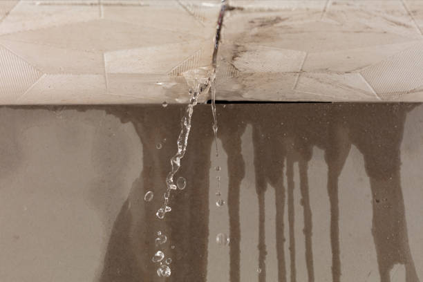 Professional Sewage Cleanup technician working in Buena Vista, MI